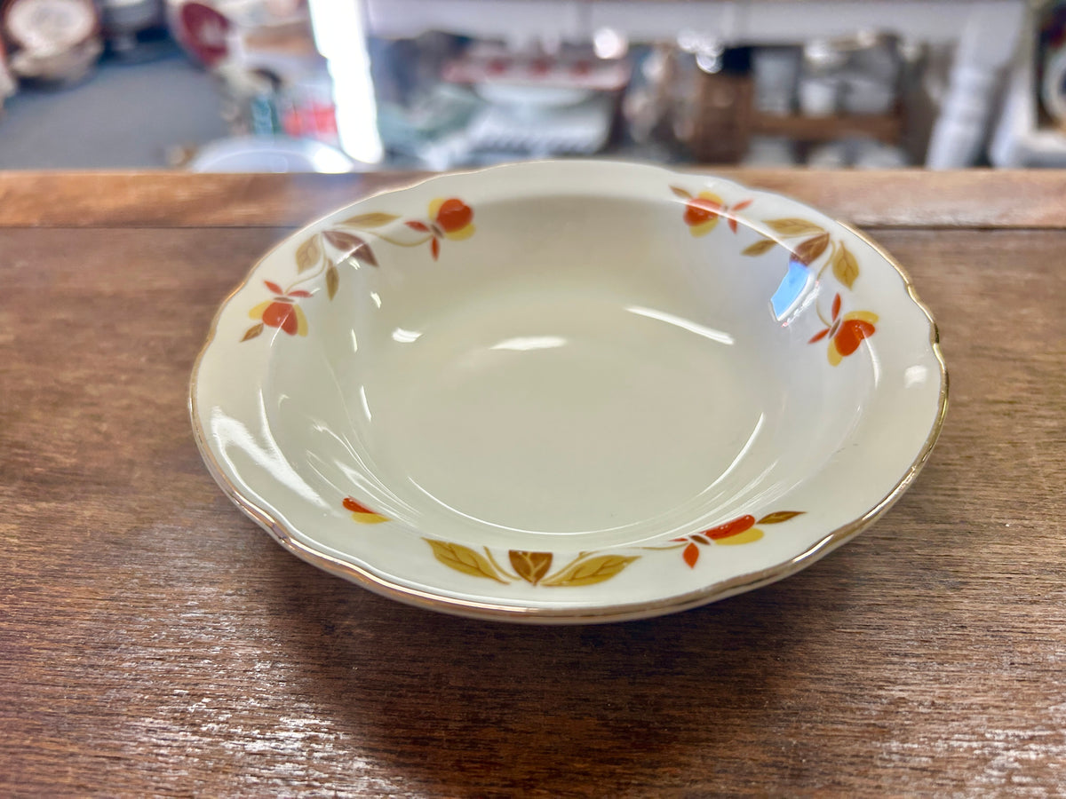 Multicolor Hall Autumn Leaf Bowl, 5 1/2"