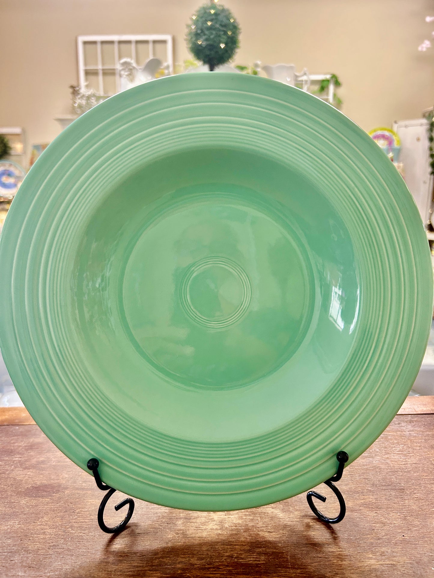 Fiestaware Green Pasta Bowl, 12"