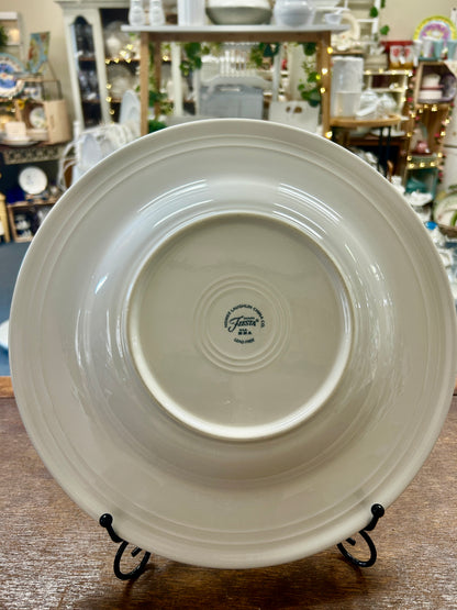 Fiestaware White Pasta Bowl