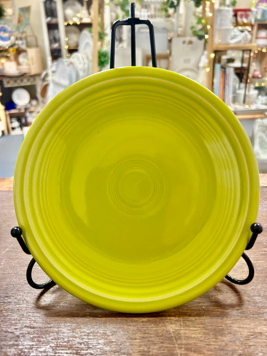Fiestaware Green Plate, 7 1/4"
