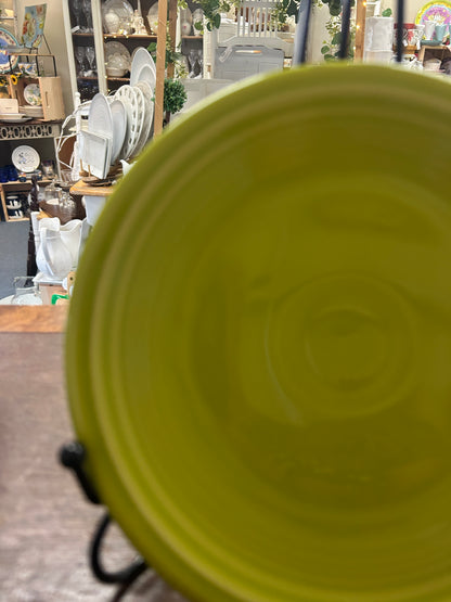 Fiestaware Green Plate, 7 1/4"