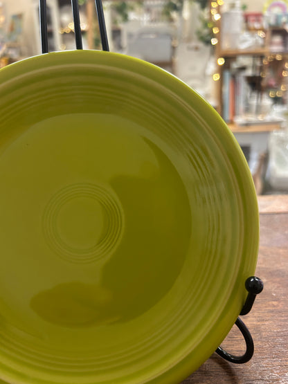 Fiestaware Green Plate, 7 1/4"