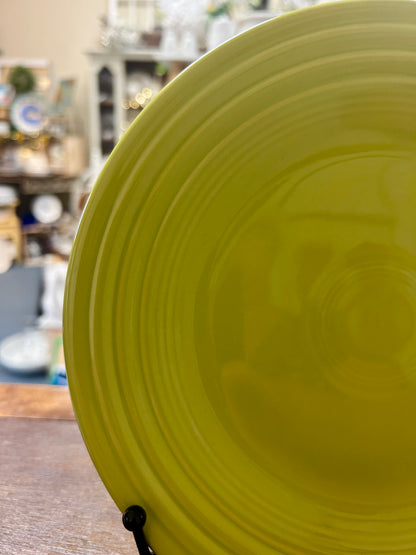 Fiestaware Green Plate 9", 9"