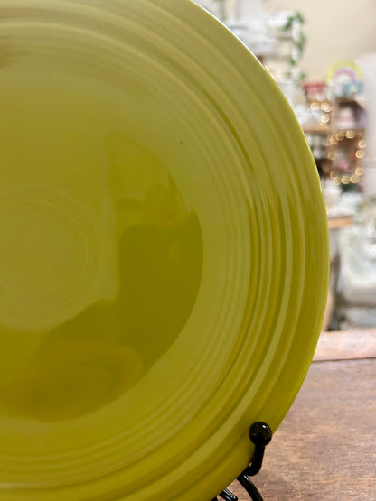 Fiestaware Green Plate 9", 9"