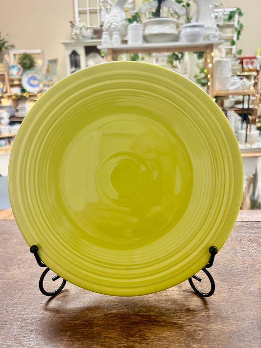 Fiestaware Green Plate 9", 9"