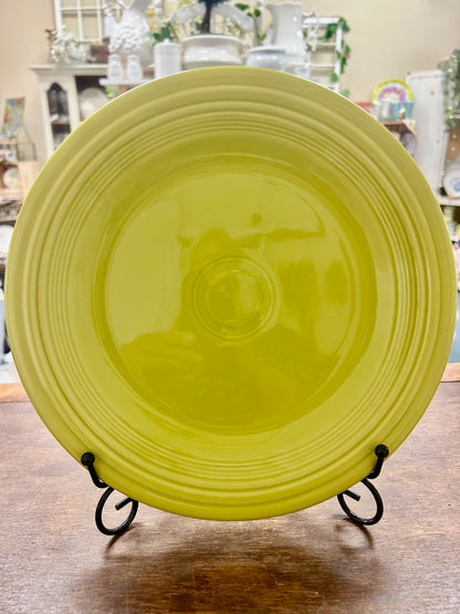 Fiestaware Green Dinner Plate, 10 1/2"
