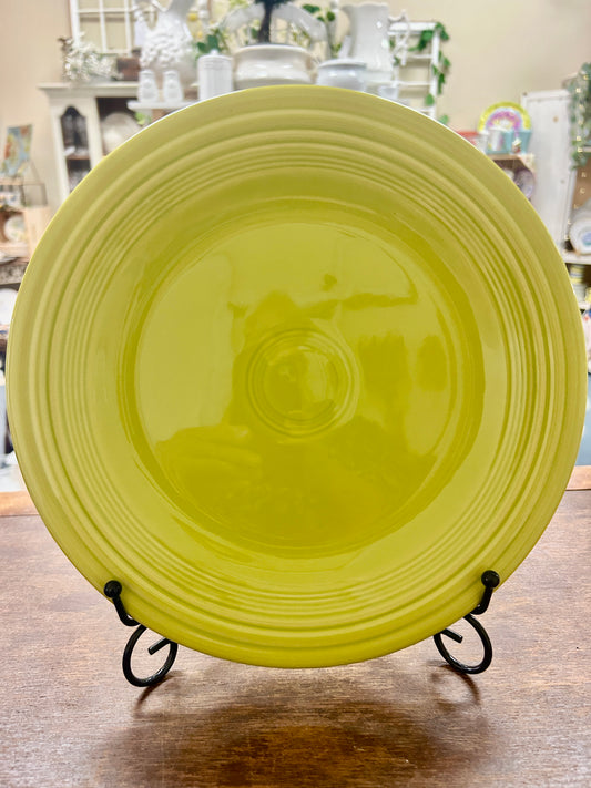 Fiestaware Green Dinner Plate, 10 1/2"