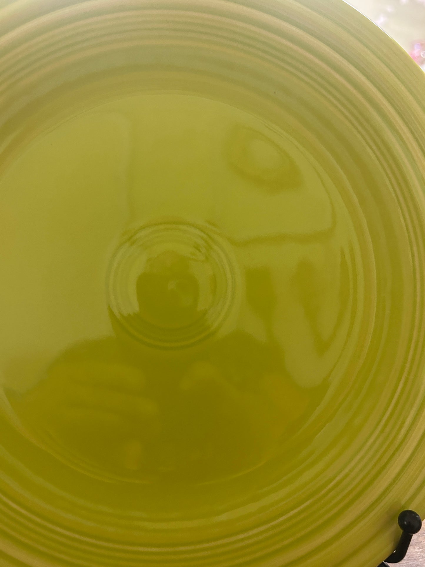 Fiestaware Green Dinner Plate, 10 1/2"