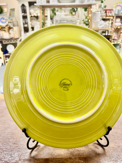 Fiestaware Green Dinner Plate, 10 1/2"