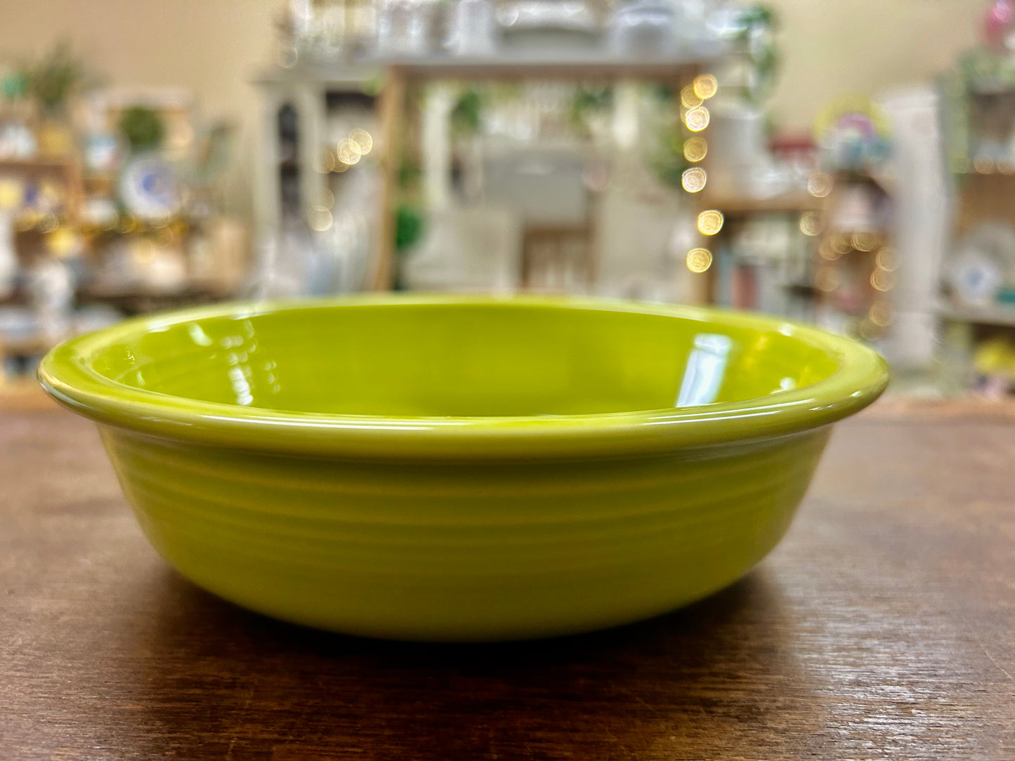 Fiestaware Green Bowl, 7"