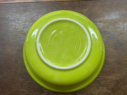 Fiestaware Green Rim Bowl, 7"