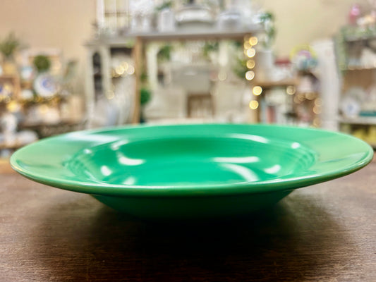 Fiestaware Vintage Green Bowl, 8 1/4"