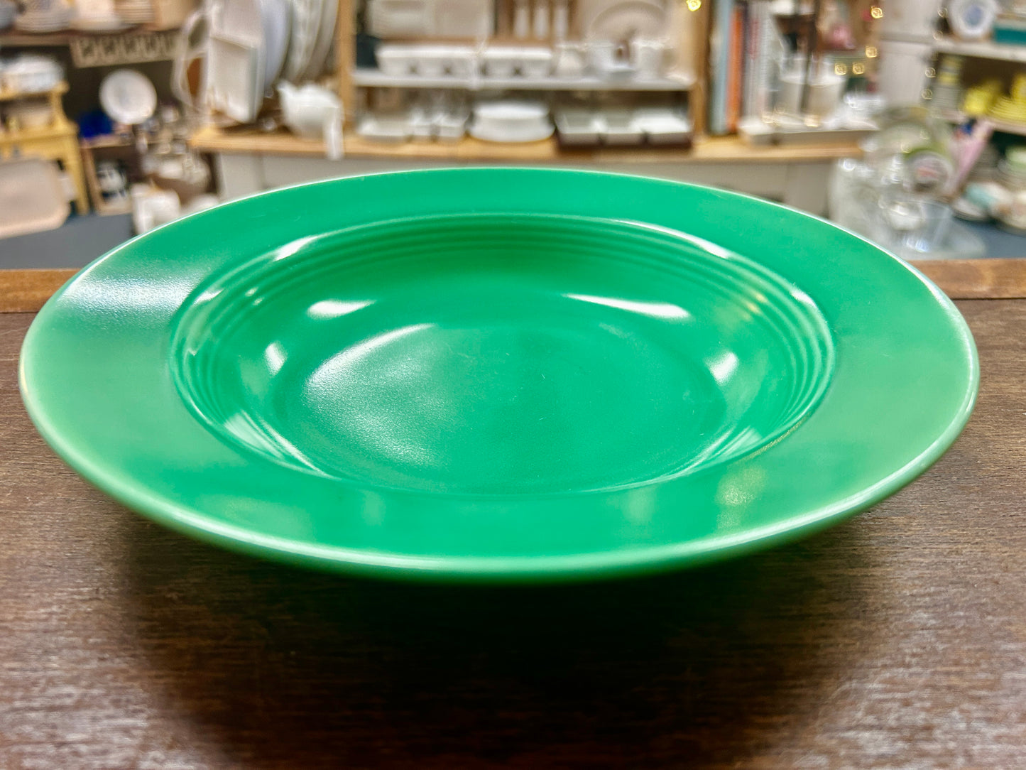 Fiestaware Vintage Green Bowl, 8 1/4"