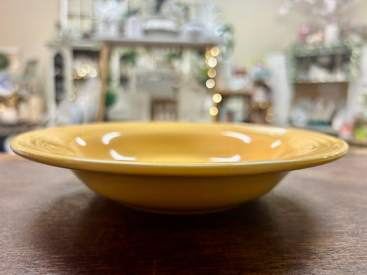 Fiestaware Vintage Yellow Bowl, 8 1/4"