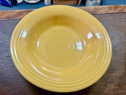 Fiestaware Vintage Yellow Bowl, 8 1/4"