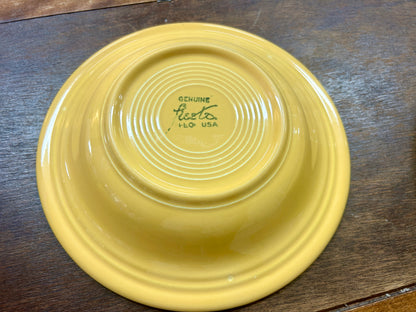Fiestaware Vintage Yellow Bowl, 8 1/4"