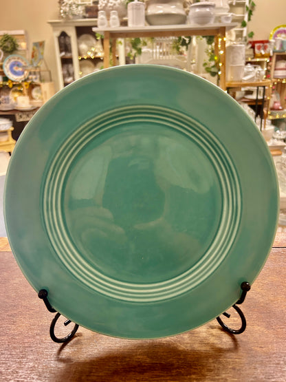 Fiestaware Vintage Teal Plate, 9 1/2"