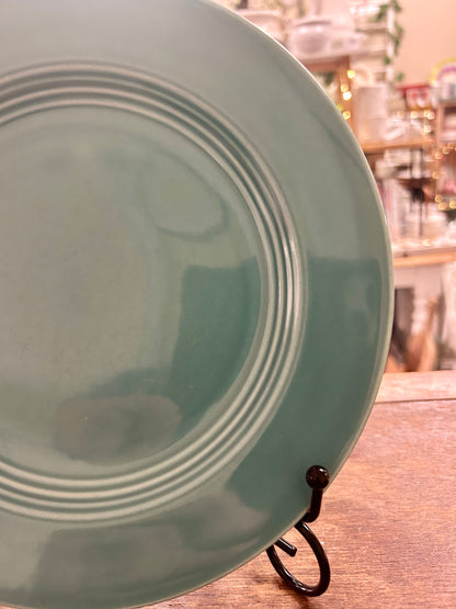 Fiestaware Vintage Teal Plate, 9 1/2"