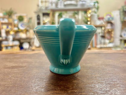 Blue Fiestaware Vintage Sugar & Creamer