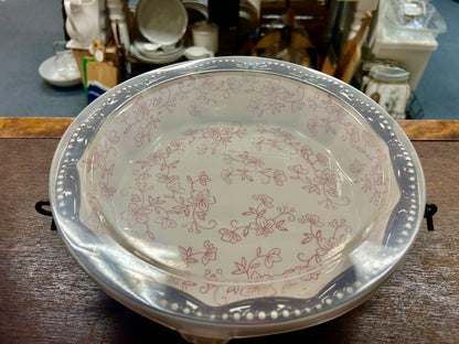 Red Temptations Baker, Lid, Rack, Bag, 9"