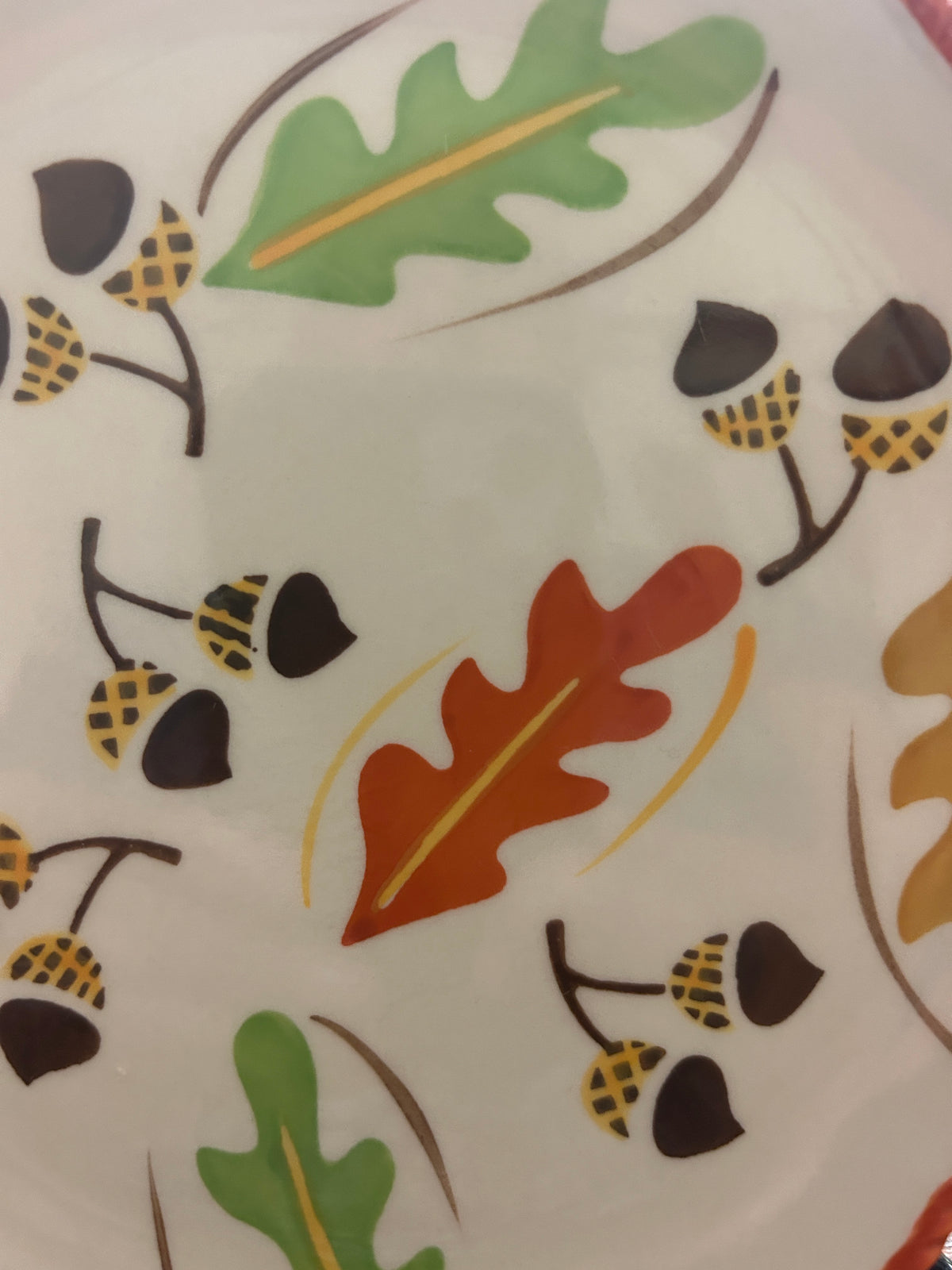 Multicolor Temptations Harvest Plate, 8"