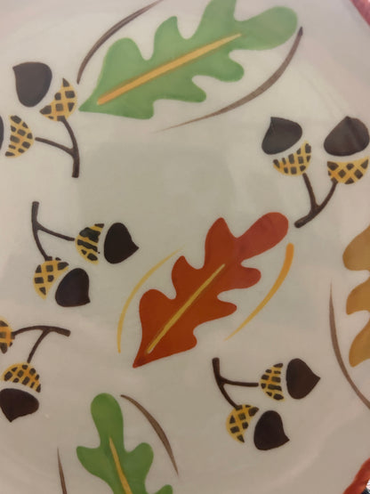 Multicolor Temptations Harvest Plate, 8"