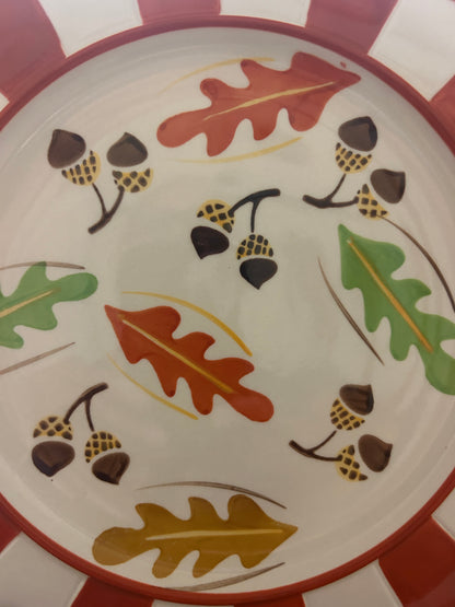 Multicolor Temptations Harvest Plate, 10 1/2"