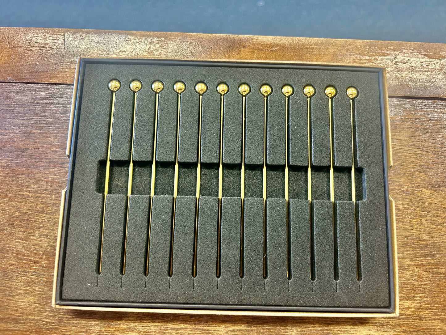 A Bar Above NEW Gold Cocktail Picks, 4"