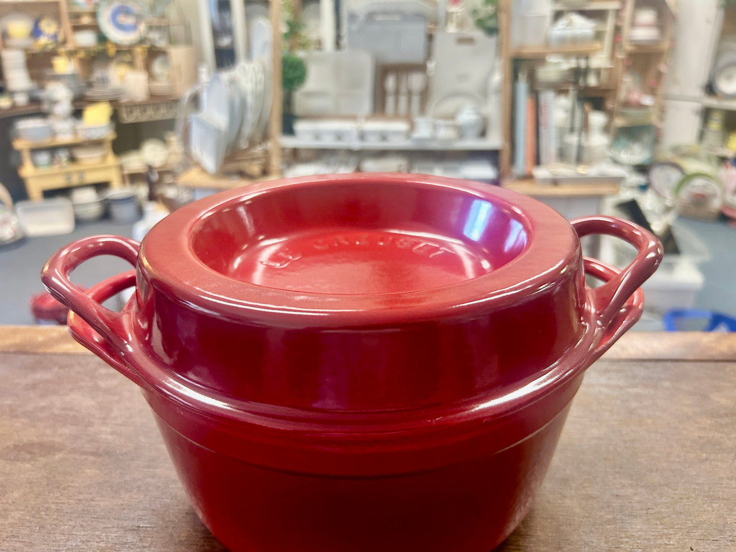 Le Creuset Doufeu Red 2.5 QT France, 2.5 QT