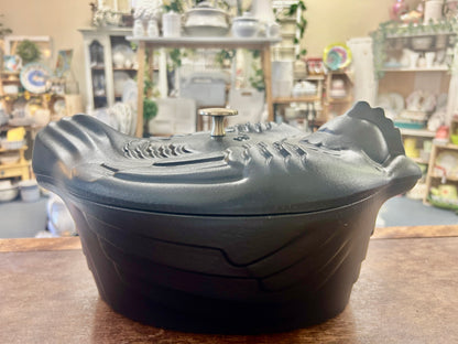 Black Staub Chicken Roaster Oven 5 QT, 5 QT