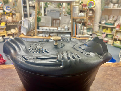 Black Staub Chicken Roaster Oven 5 QT, 5 QT