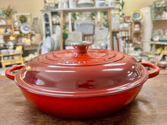 Le Creuset Red 2.25 QT Braiser France, 2.25 QT