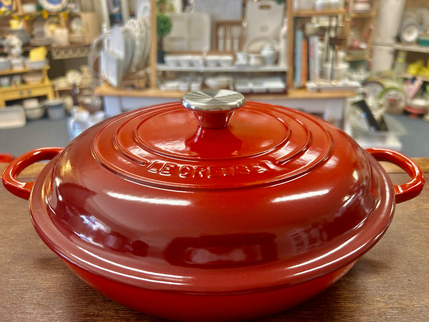 Le Creuset Red 2.25 QT Braiser France, 2.25 QT