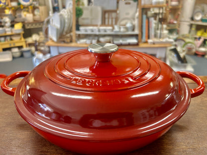 Le Creuset Red 2.25 QT Braiser France, 2.25 QT
