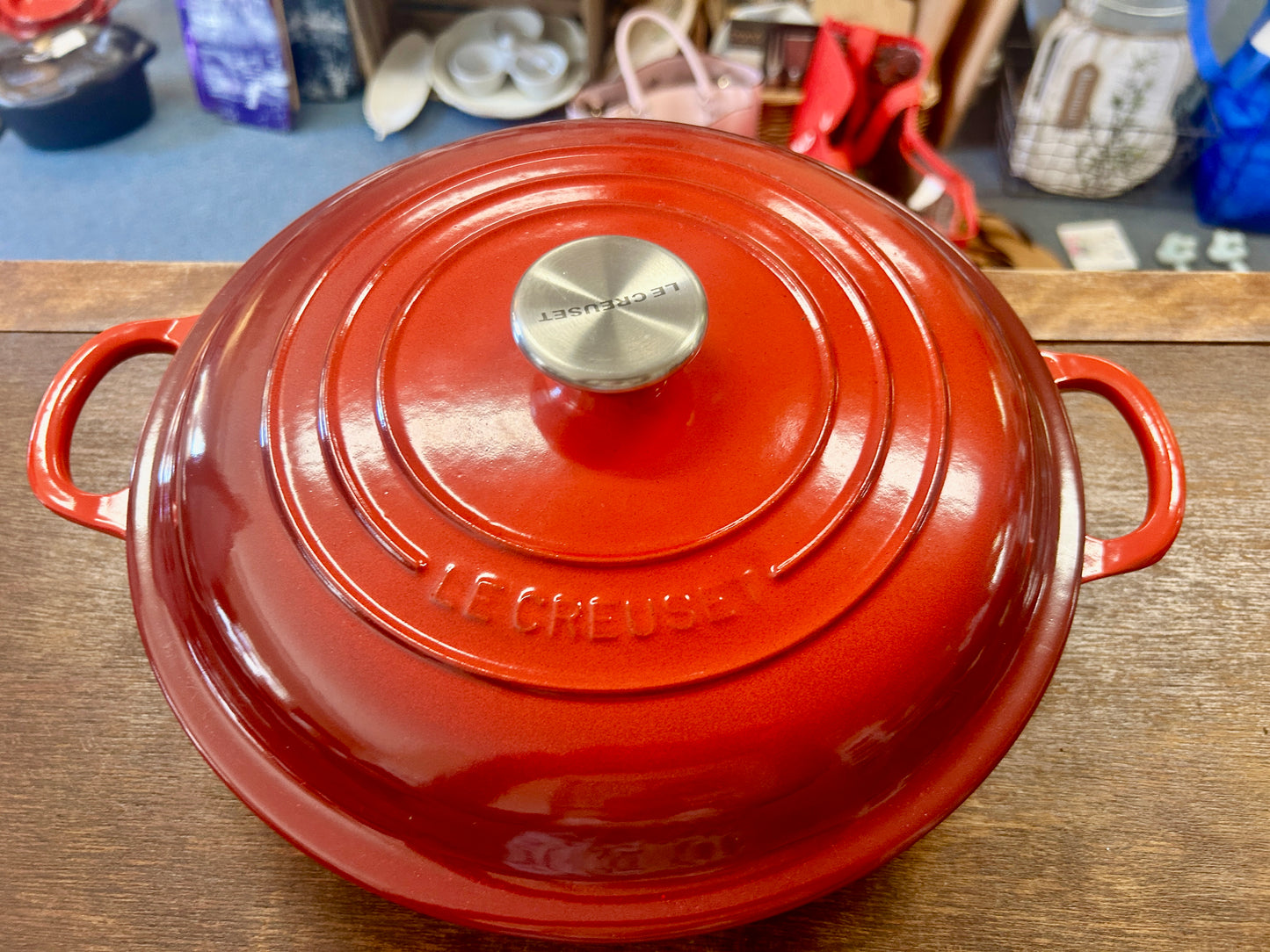 Le Creuset Red 2.25 QT Braiser France, 2.25 QT