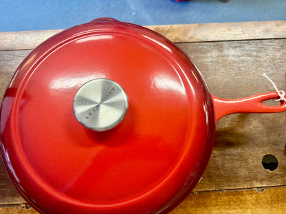 Red Le Creuset NEW Red 3.5 QT Cassadou, 3.75 QT