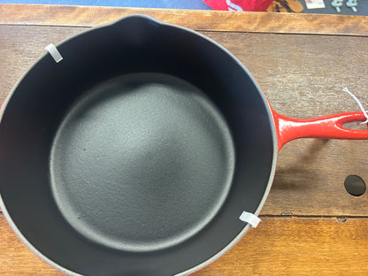 Red Le Creuset NEW Red 3.5 QT Cassadou, 3.75 QT