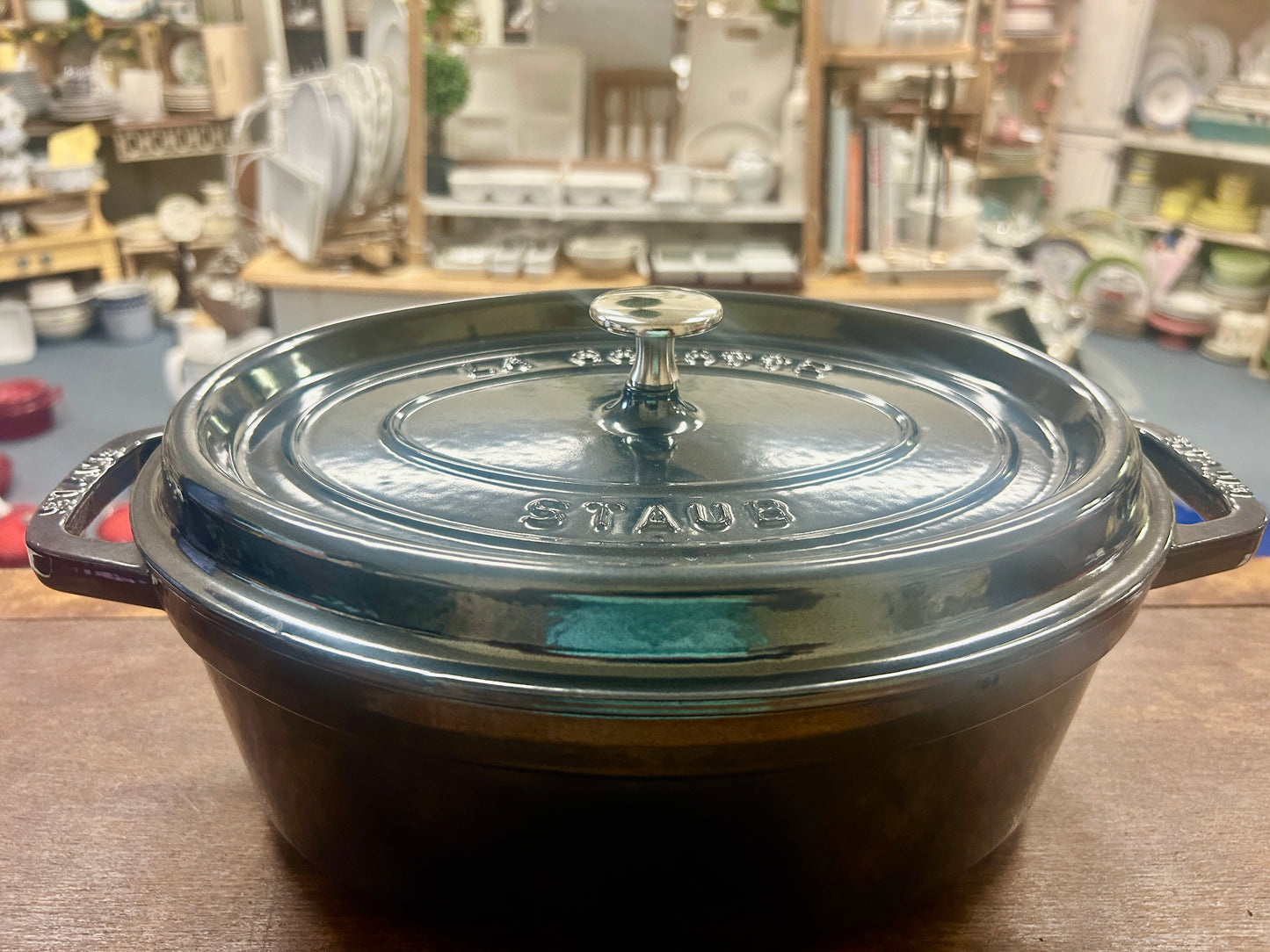 Gray Staub RARE NEW Oval FUMEE 4.25 QT, 4.5 QT