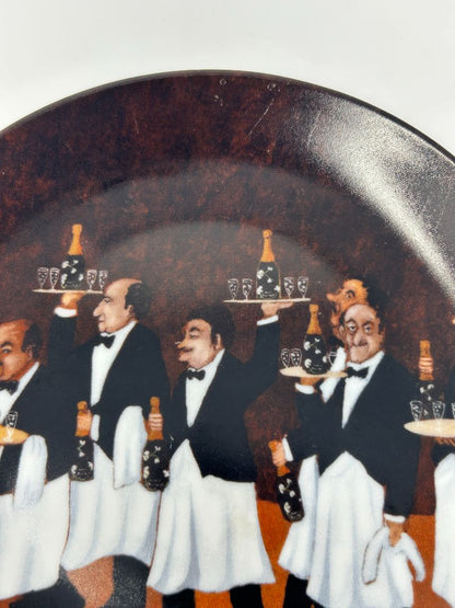 Multicolor Santa Barbara Chefs Wine Plate, 6"