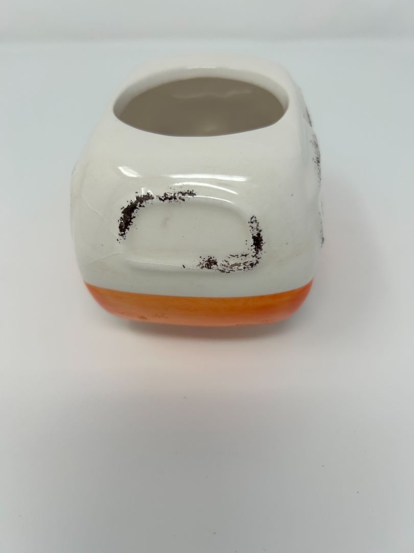 Orange Camper/TV Planter Pot, 5"