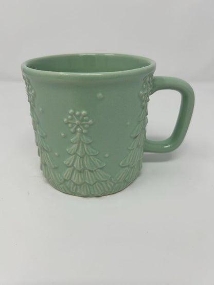 Temptations Green Tree Mug, 18 ounces