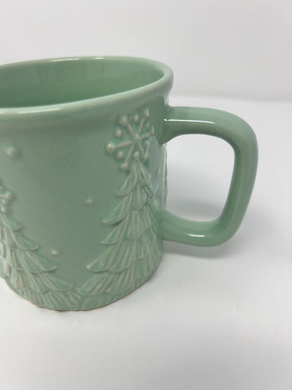 Temptations Green Tree Mug, 18 ounces