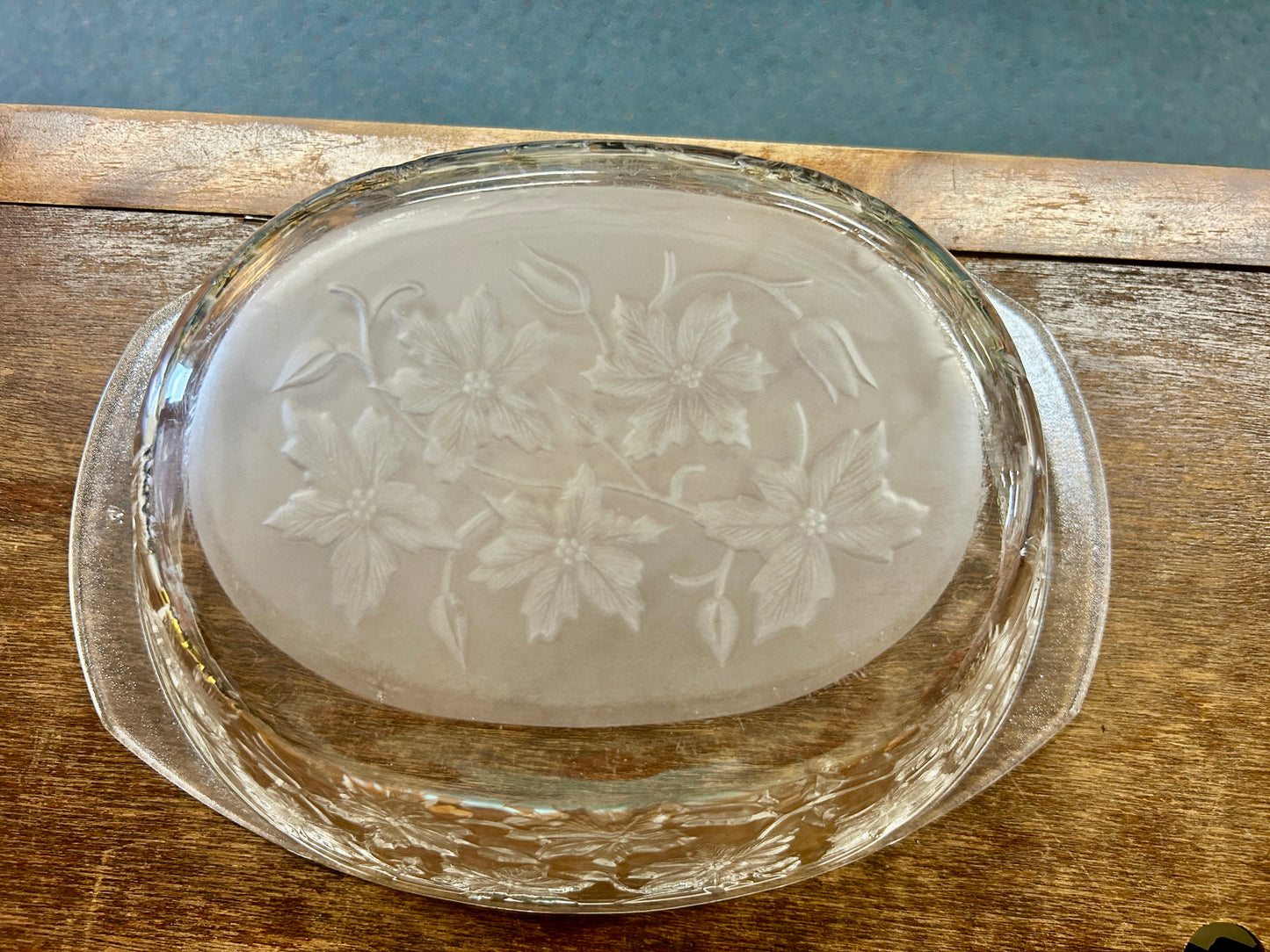 Clear Princess House Fantasia Oval Baker, 10 1/2"