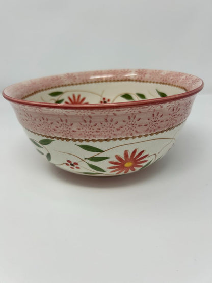 Temptations Pink Old World Bowl, 1.5 Qt