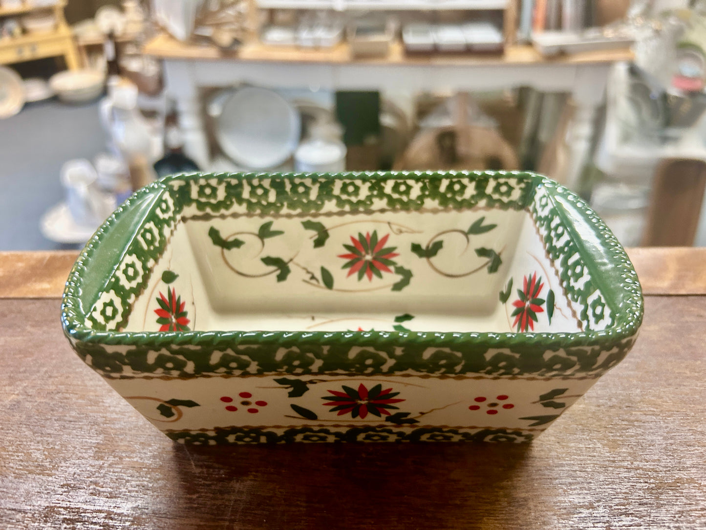Red Green White Temptations Holiday Loaf Pan, 12 ounces