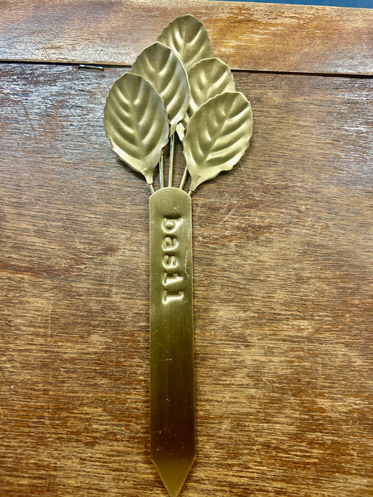 Gold Basil Marker, 8 1/4"