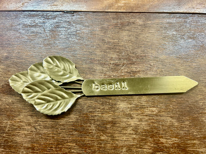 Gold Basil Marker, 8 1/4"
