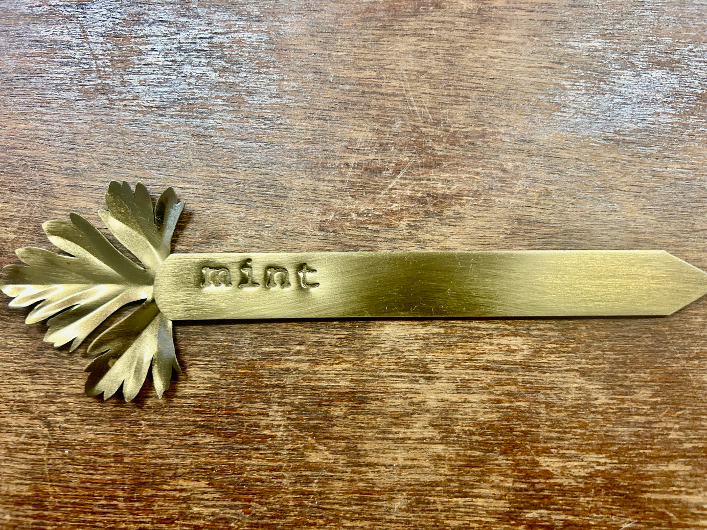 Gold Mint Marker, 8 1/4"