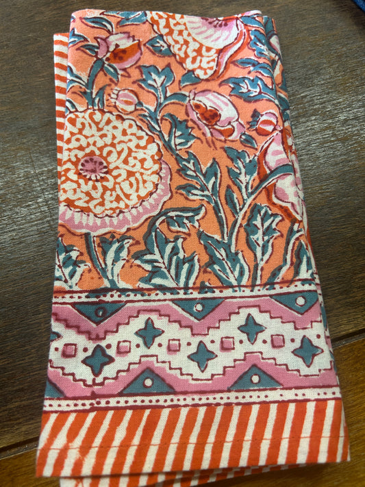 Multicolor  Flower Napkins 2