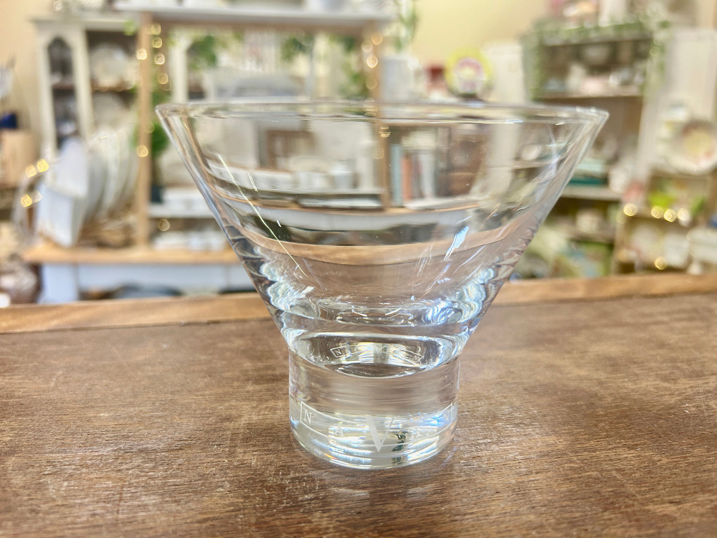 Clear Navan Cocktail Glass, 4 1/4"